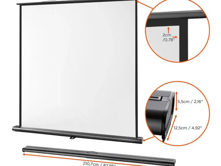 Celexon Mobile Leinwand Ultramobil Pro 200x200cm 1:1
