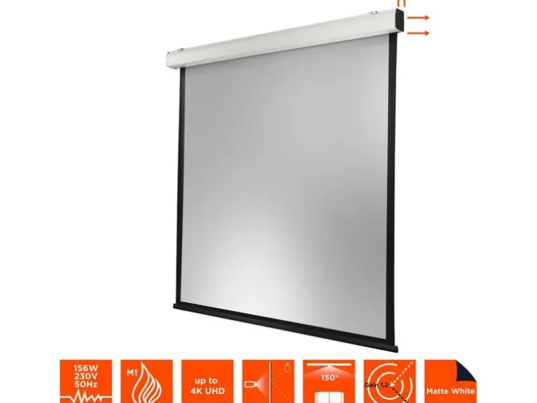 Celexon Motorleinwand Expert XL 300x300 cm 1:1
