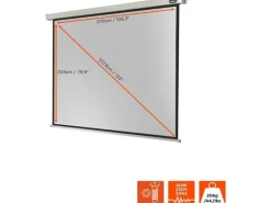 Celexon Motorleinwand Motor Professional 280x210cm 4:3