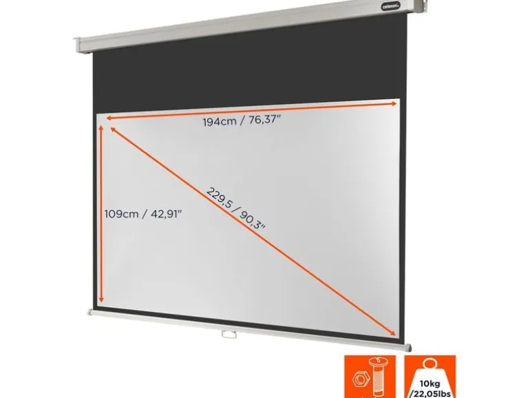 Celexon Rollo-Leinwand Pro 200x113cm 16:9