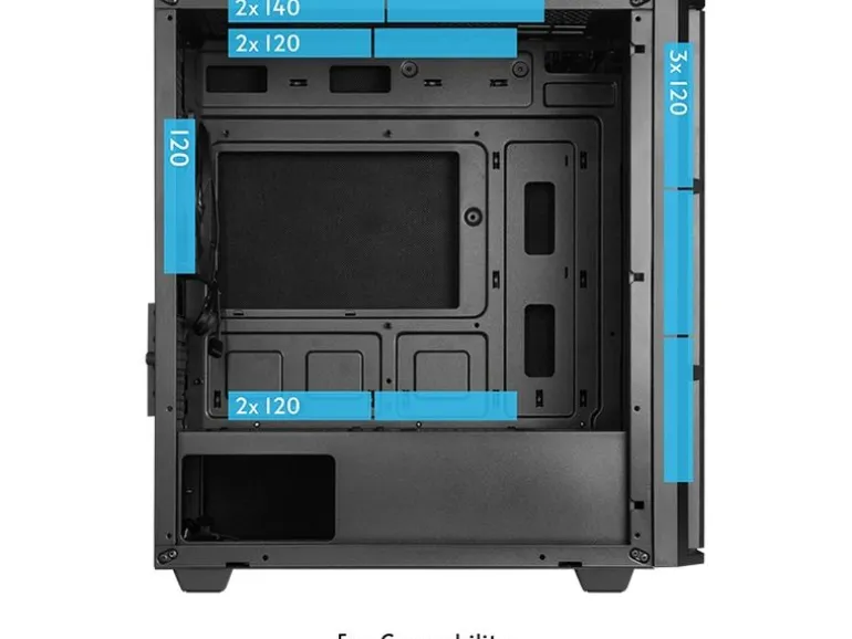 Chieftec PC-Gehäuse AZ-01B-OP