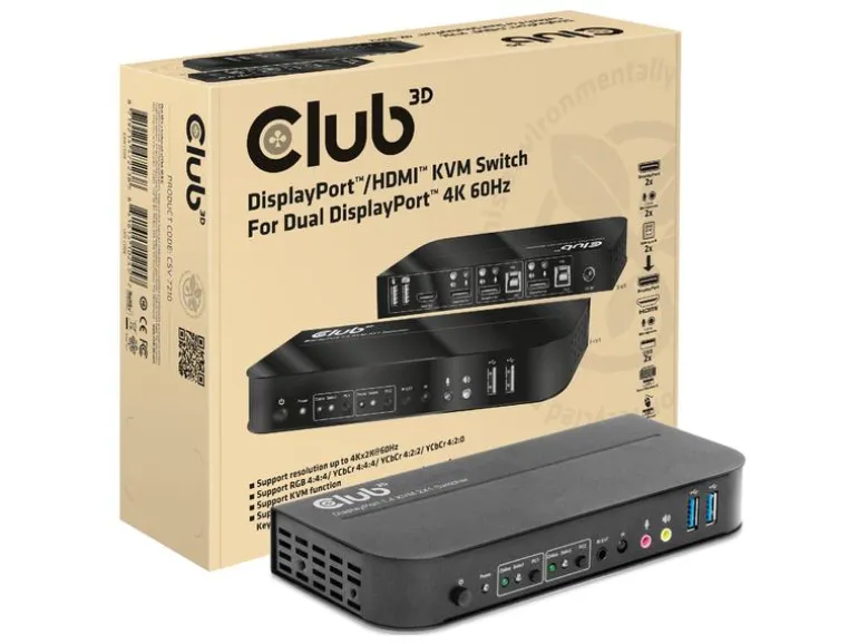Club 3D KVM Switch CSV-7210