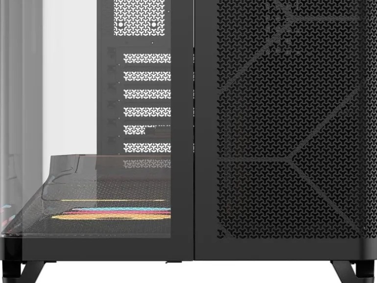 Corsair PC-Gehäuse AIR 5400 LX-R RGB Schwarz