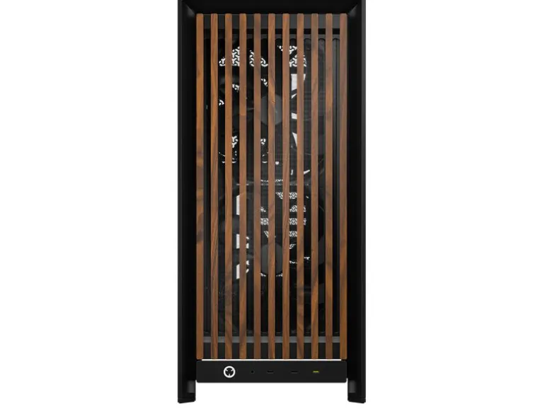 Corsair PC-Gehäuse FRAME 5000D WOOD RS Mid-Tower Schwarz Wallnuss