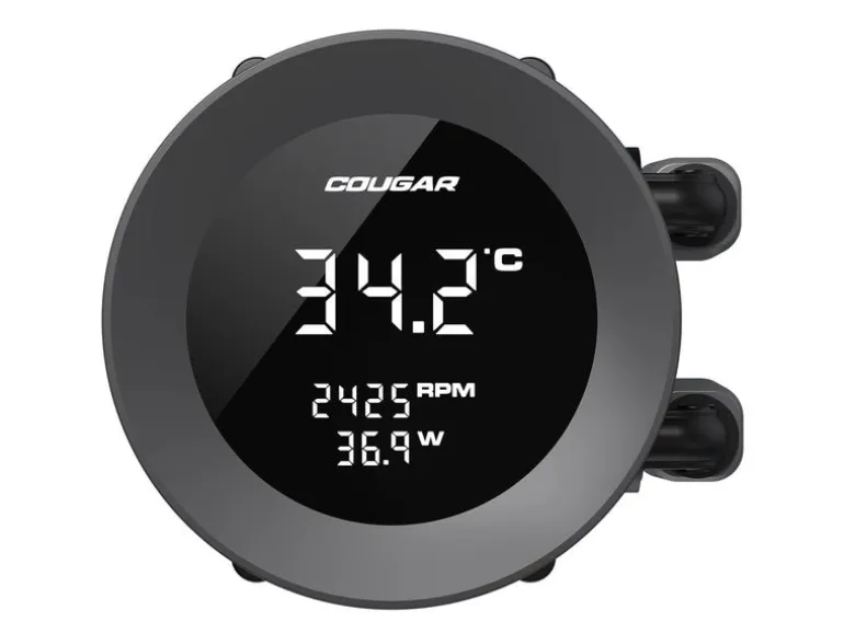 Cougar Poseidon Vistek 360 Wasserkühlung Schwarz