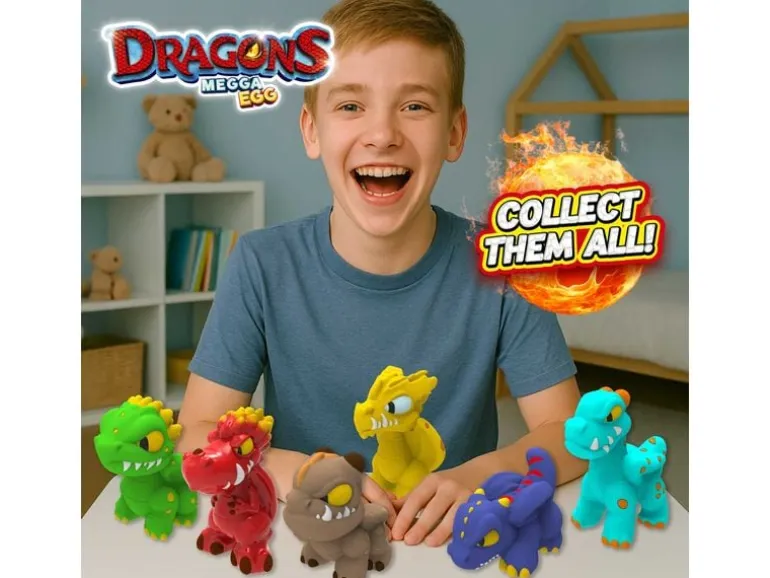 Craze Megga Egg Mini Dragons Mini Dragons Ei