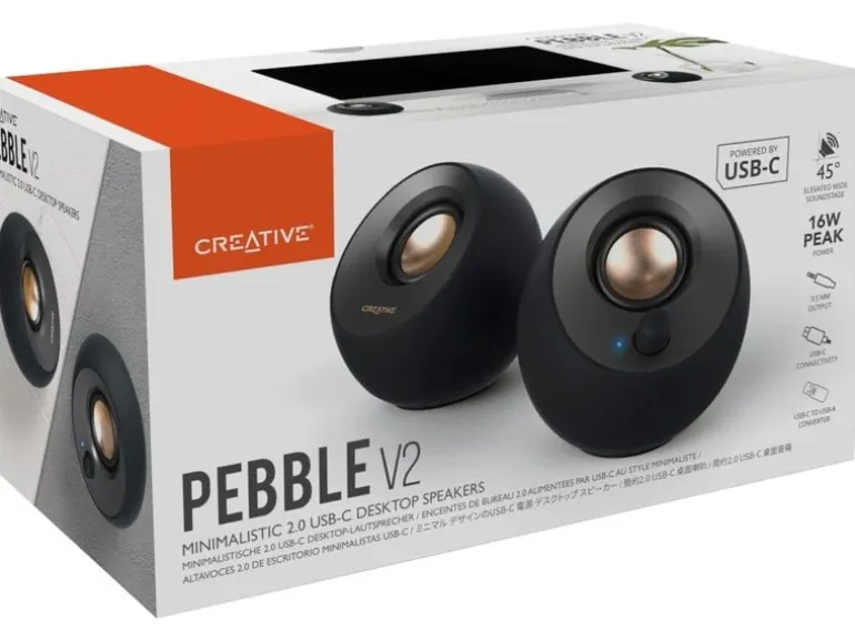 CREATIVE PC-Lautsprecher Pebble V2