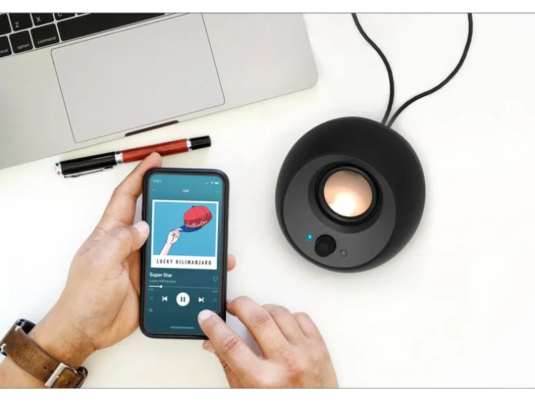 CREATIVE PC-Lautsprecher Pebble V3 schwarz