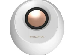 CREATIVE PC-Lautsprecher Pebble Pro weiss