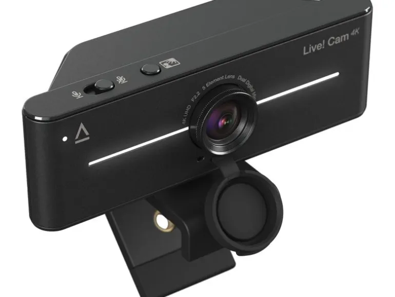 CREATIVE Webcam Live Cam 4K Schwarz 1.8 m