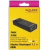 Delock Adapter Displayport - HDMI Schwarz