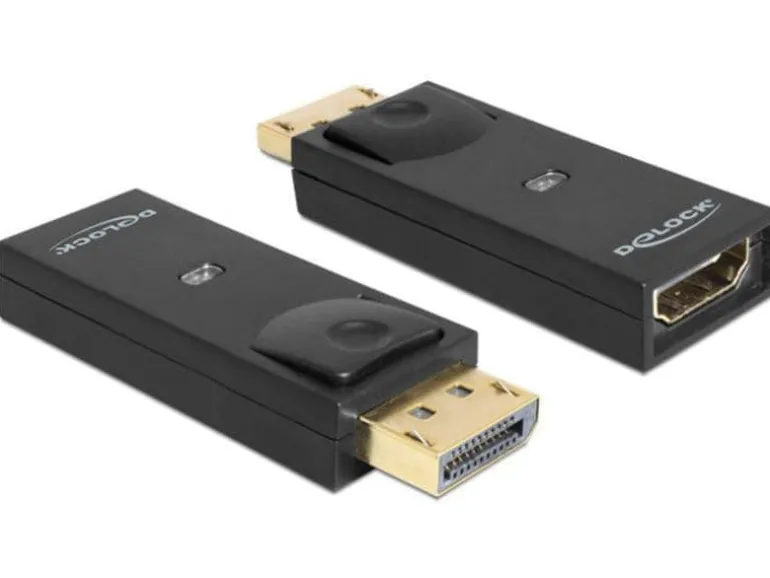 Delock Adapter Displayport - HDMI Schwarz