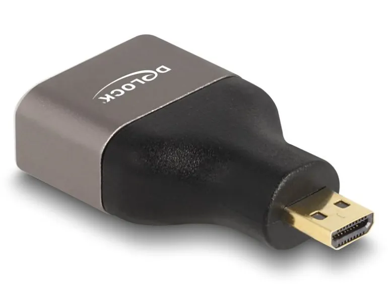 Delock Adapter 8K 60 Hz HDMI - Micro-HDMI (HDMI-D)