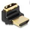 Delock Adapter 90° oben gewinkelt, 8K 60 Hz HDMI - HDMI