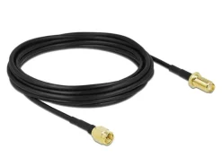 Delock Antennenkabel LTE/5G, CFD/LRM100 SMA zu SMA, 5 m