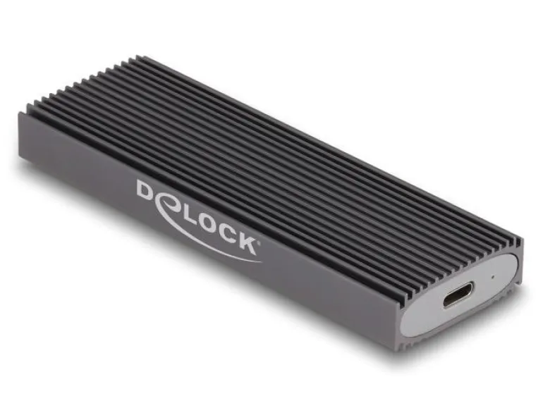 Delock Externes Gehäuse M.2 NVMe PCIe & SATA SSD zu USB 3.1 M.2