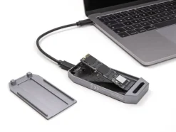Delock Externes Gehäuse M.2 NVMe SSD USB-C 40 Gbps M.2