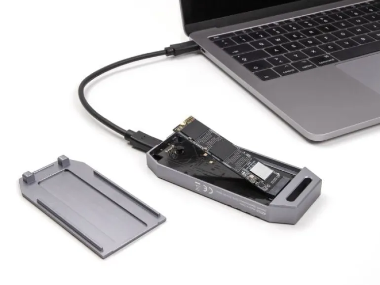 Delock Externes Gehäuse M.2 NVMe SSD USB-C 40 Gbps M.2