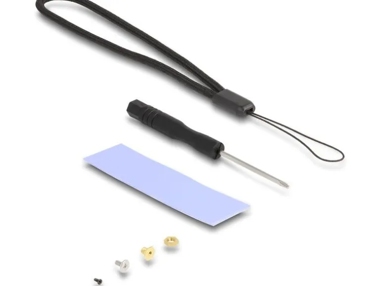 Delock Externes Gehäuse M.2 NVMe PCIe SSD, SATA SSD mit USB-A