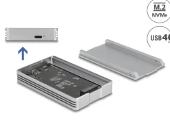 Delock Externes Gehäuse M.2 NVMe USB4 40 Gbps M.2