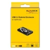Delock Externes Gehäuse SuperSpeed USB für mSATA
