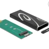 Delock Externes Gehäuse SuperSpeed USB 3.2 Gen 2 - SATA SSD M.2