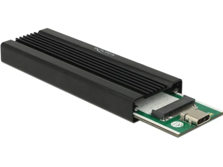 Delock Externes Gehäuse USB-C 3.1 Gen2 für M.2 NVME SSDs