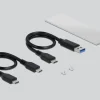 Delock Externes Gehäuse USB-C -  M.2 Key-M, NVME M.2