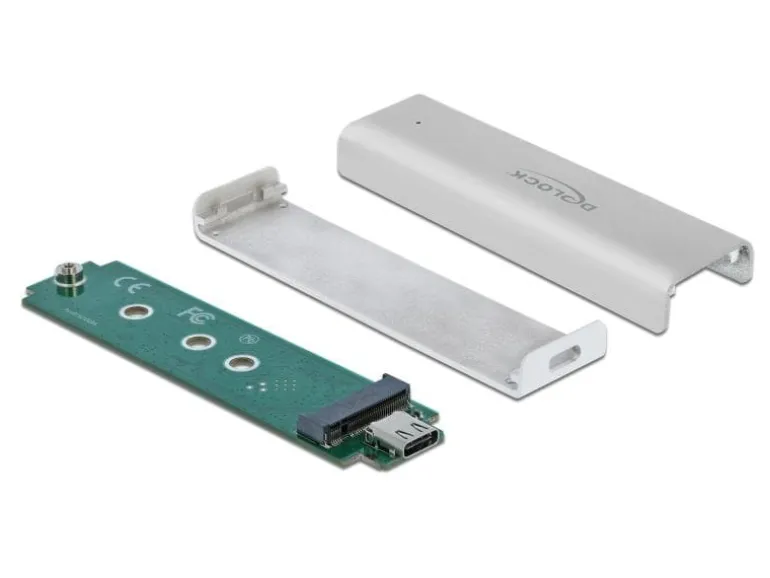 Delock Externes Gehäuse USB-C - M.2 Key-M, NVME M.2