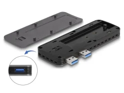 Delock Externes Gehäuse USB3.2 Gen 2 für PS5 mit M.2 NVMe Slot M.2