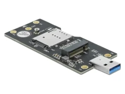 Delock Externes Gehäuse USB 3.0 zu M.2 mit SIM Slot
