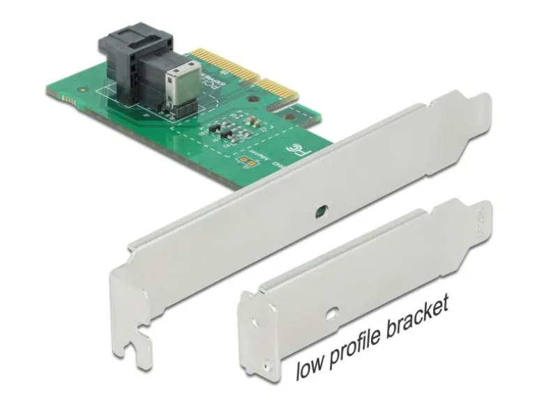 Delock Host Bus Adapter PCI-Ex4v4 -1xSFF-8643 NVMe U.2