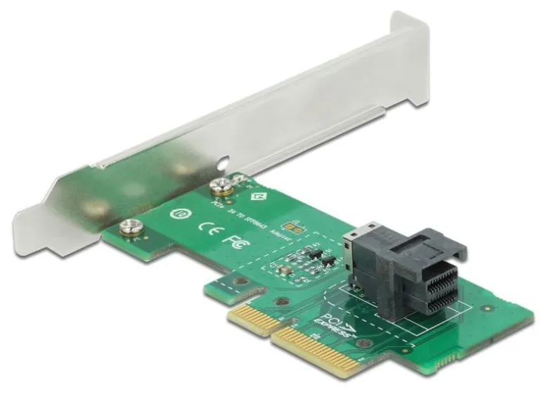 Delock Host Bus Adapter PCI-Ex4v4 -1xSFF-8643 NVMe U.2