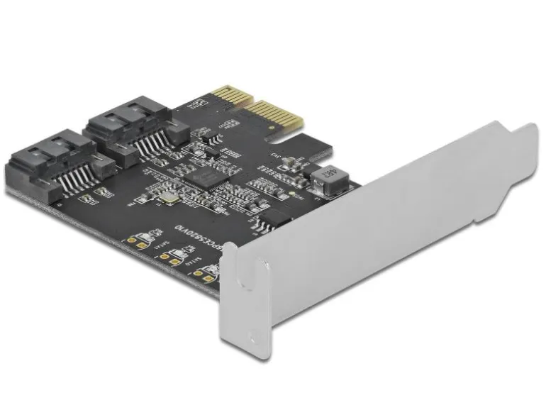 Delock Host Bus Adapter 2 Port SATA PCIe Karte