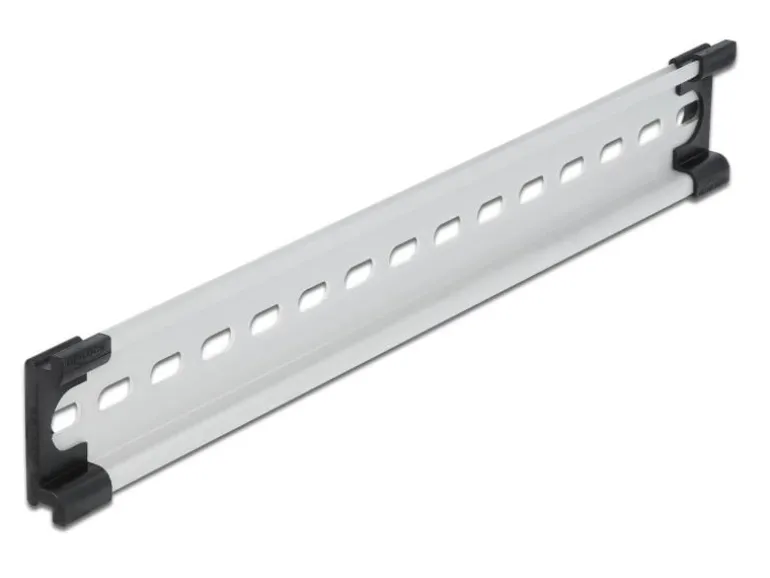 Delock Hutschiene/DIN Rail 35 x 7.5 mm, 25 cm aus Aluminium