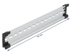 Delock Hutschiene/DIN Rail 35 x 7.5 mm, 25 cm aus Aluminium