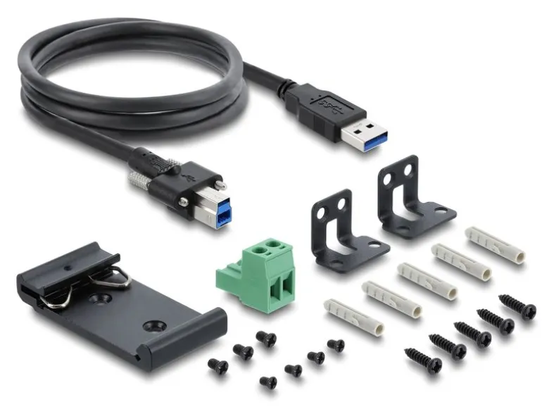 Delock Industrie Hub (10 x USB 5 Gbps Typ-A)