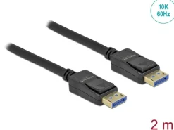 Delock Kabel 10K 60Hz, 54Gbps DisplayPort - DisplayPort, 2 m