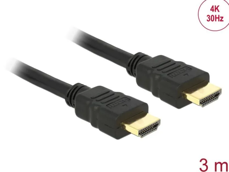 Delock Kabel 4K 30Hz HDMI - HDMI, 3 m