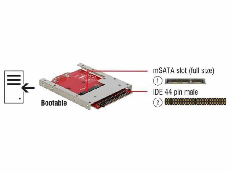 Delock Konverter 62495 IDE - mSATA