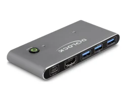 Delock KVM Switch HDMI 8K 60 Hz mit USB 5 Gbps