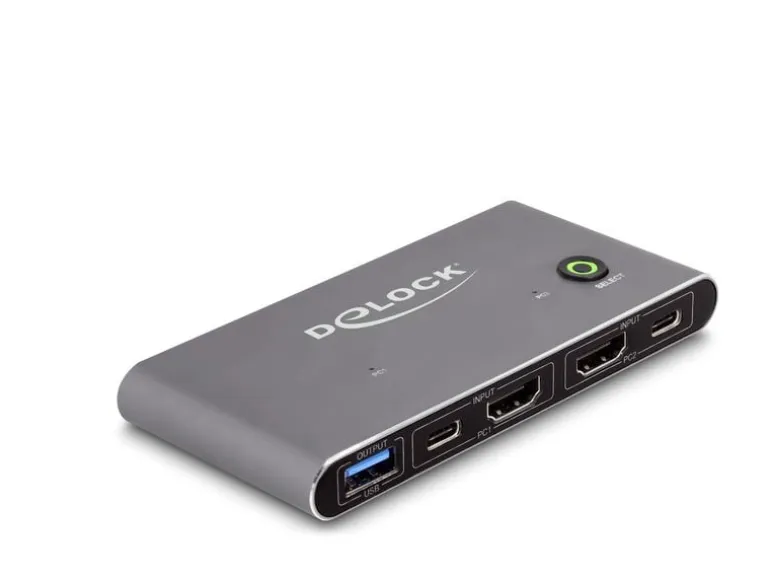 Delock KVM Switch HDMI 8K 60 Hz mit USB 5 Gbps