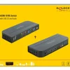 Delock KVM Switch 2 Port HDMI mit USB 3.0 und Audio 4k 60Hz