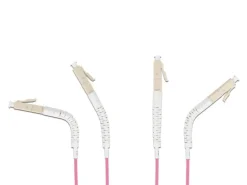 Delock LWL-Patchkabel Multimode LC – LC, OM4, Duplex, 0.5 m