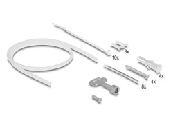 Delock LWL Verteilerbox IP65, 8 Port, Weiss