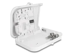 Delock LWL Verteilerbox IP65, 8 Port, Weiss
