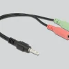 Delock Mikrofon für Podcasting mit XLR Anschluss/3.5mm Klinke