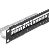 Delock Patchpanel Keystone 12 Port 1 HE 10" Rack