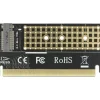 Delock PCIe x16 – M.2, NVMe, Key M