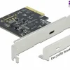 Delock PCI-Express-Karte 89036 USB-C 3.2, 20Gbs, LP